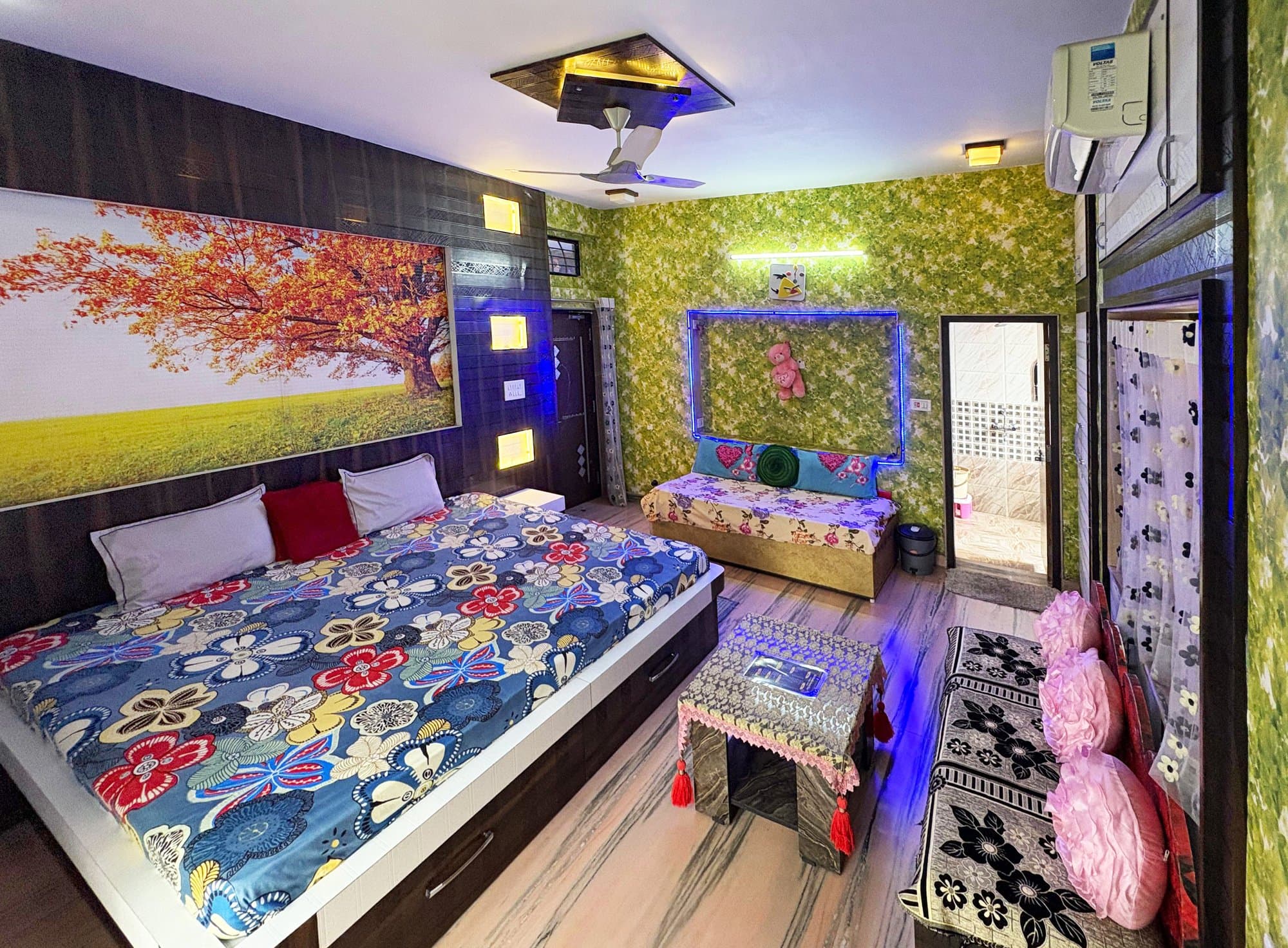 Premium room with temple town view and luxury bedding